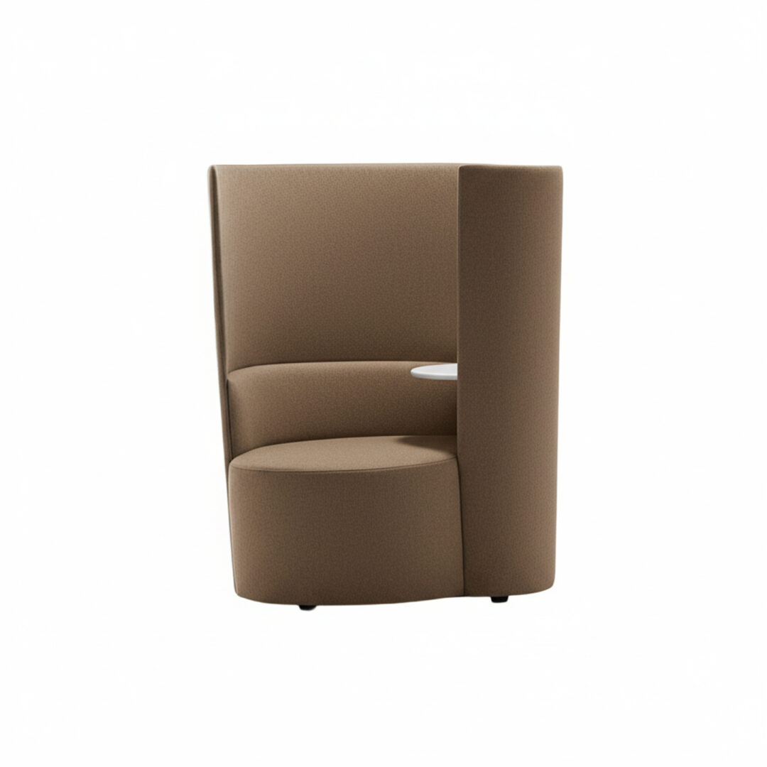 Twirl Armchair with Right Side Table_LA-1411-ANG403