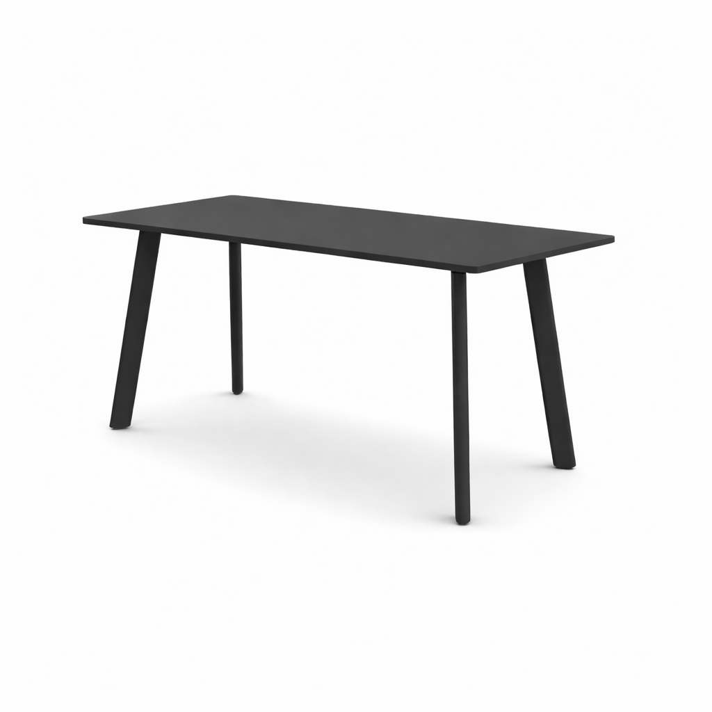 Diva-Standing-4-Leg-Frame-Table-Black-180-219.9cm_DV-S-1812-4