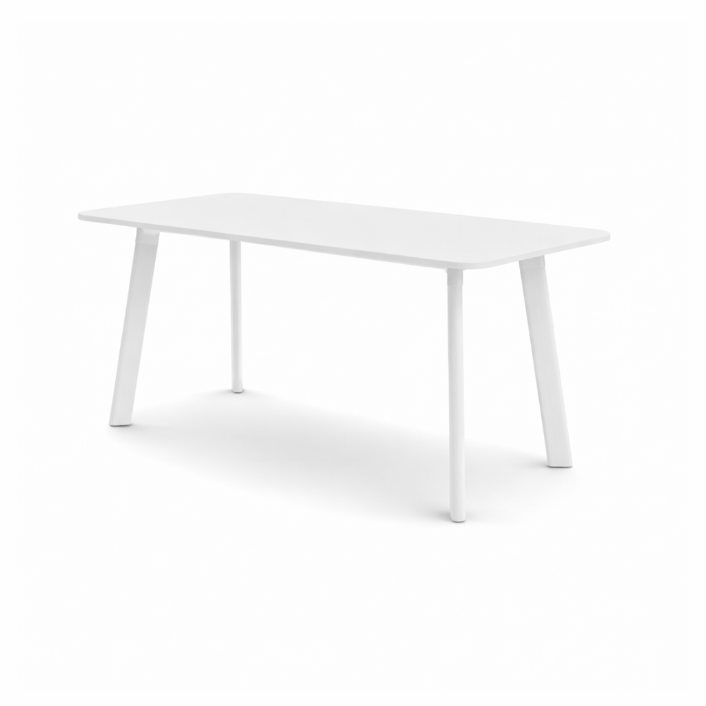 Diva-Standing-4-Leg-Frame-Table-Blanc-180-219.9cm_DV-S-1812-4