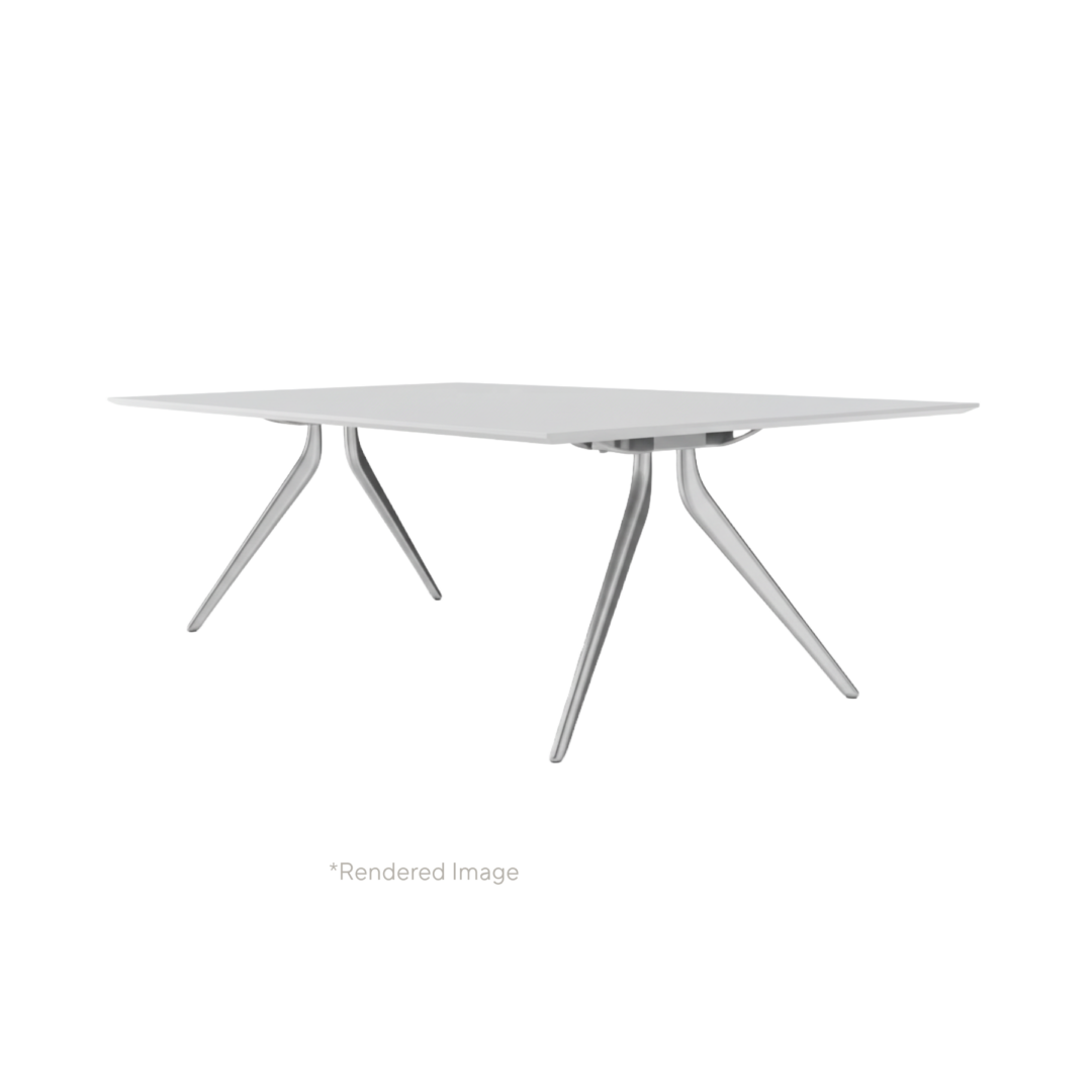 EONA-Rectangle-Table-4-Leg-Frame-170cm-Aluminium-Legs_E-1216