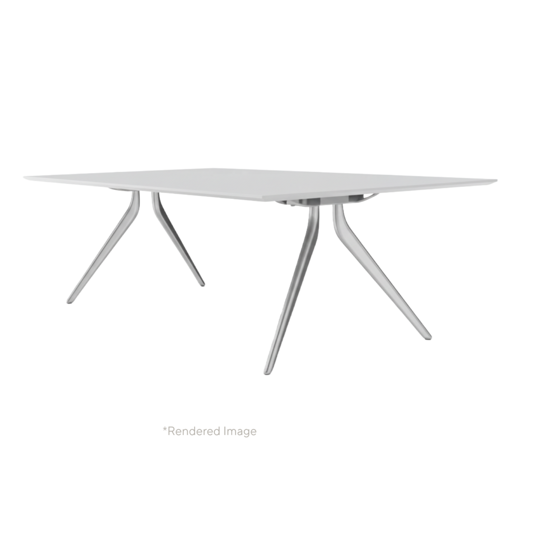 EONA-Rectangle-Table-4-Leg-Frame-230cm-Aluminium-Legs_E-1222