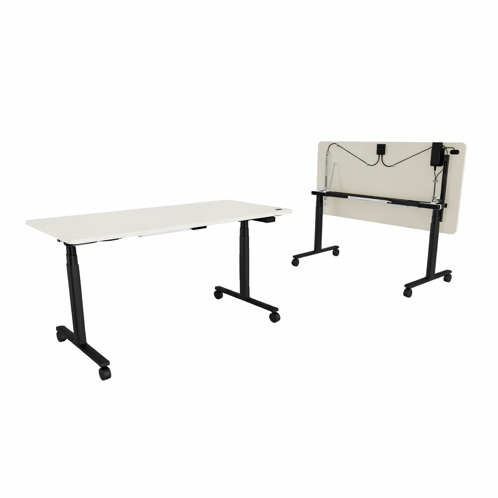 Jojo Electric Folding Table 1 Person - No Cable Tray/ Base Only