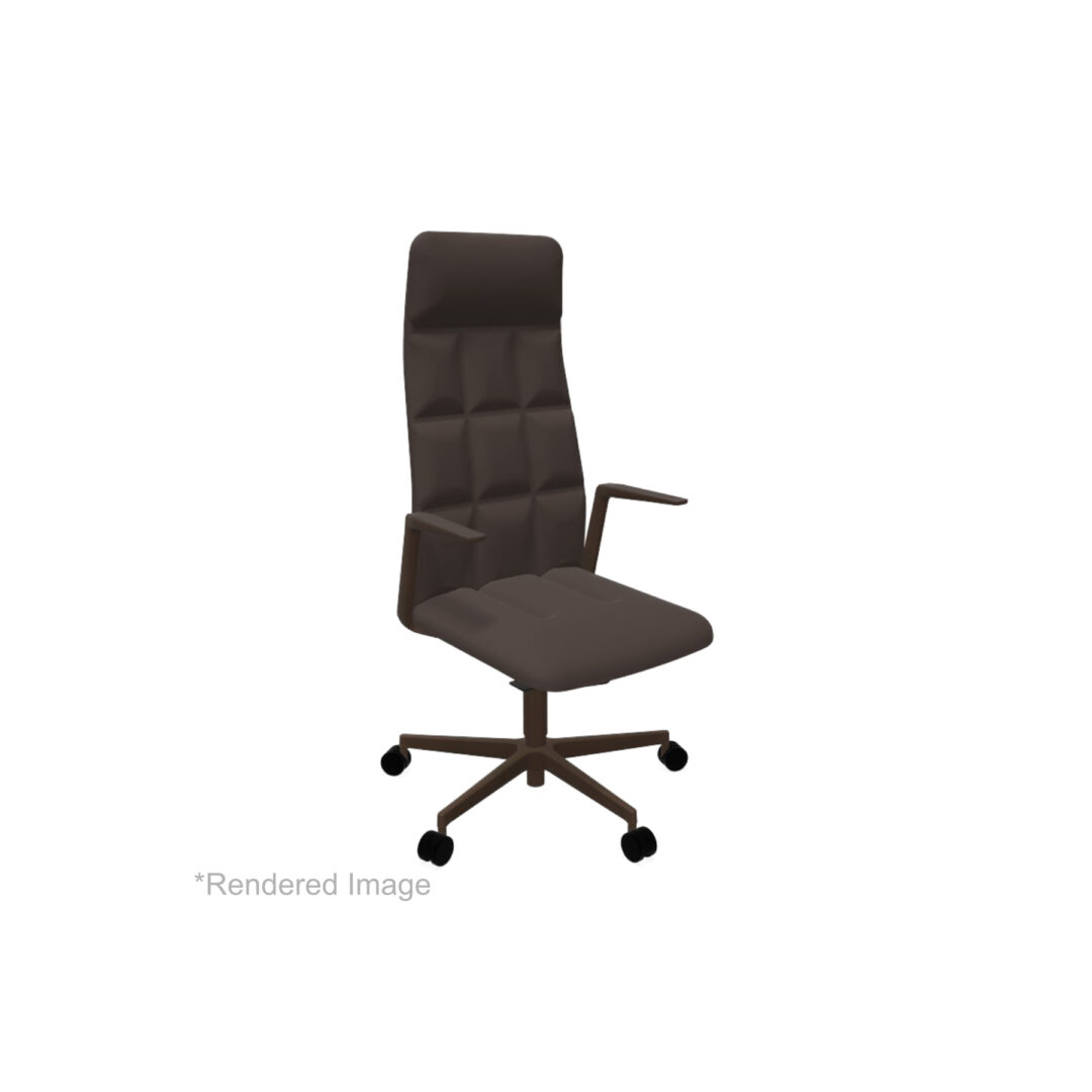 Leadchair-Managment-High-Back-Truffle-Bronze