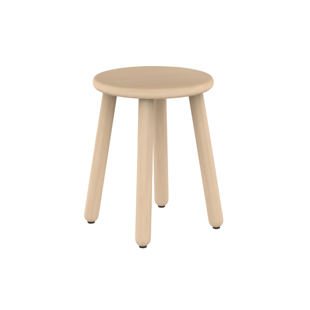 Okidoki 4-Leg Low Stool