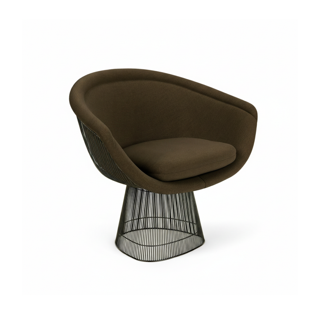 Platner-Lounge-Chair-Metallic-Bronze-Curly-Brown