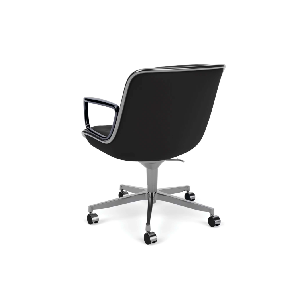 Pollock-Executive-ArmChair-Chrome-Black-2