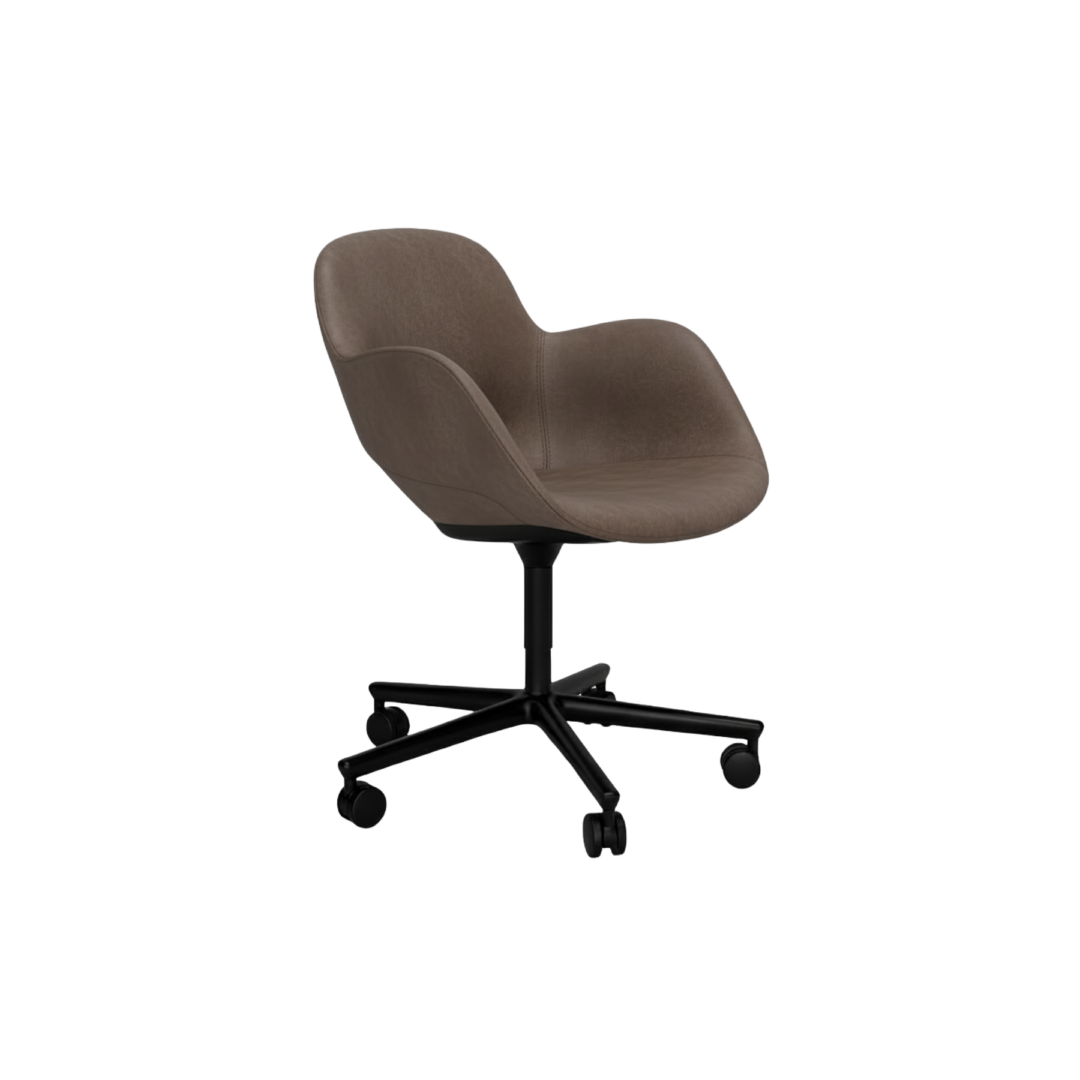 Sheru Chair, 5 Star Castor Base Image