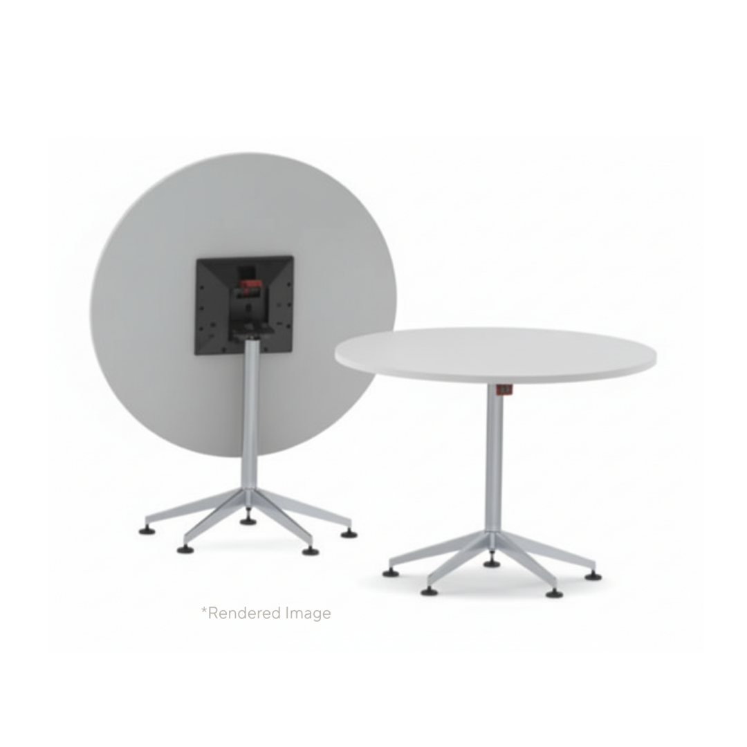 U.R-5-Star-On-Glides-Folding-Table-Chrome-Leg_CN-1035