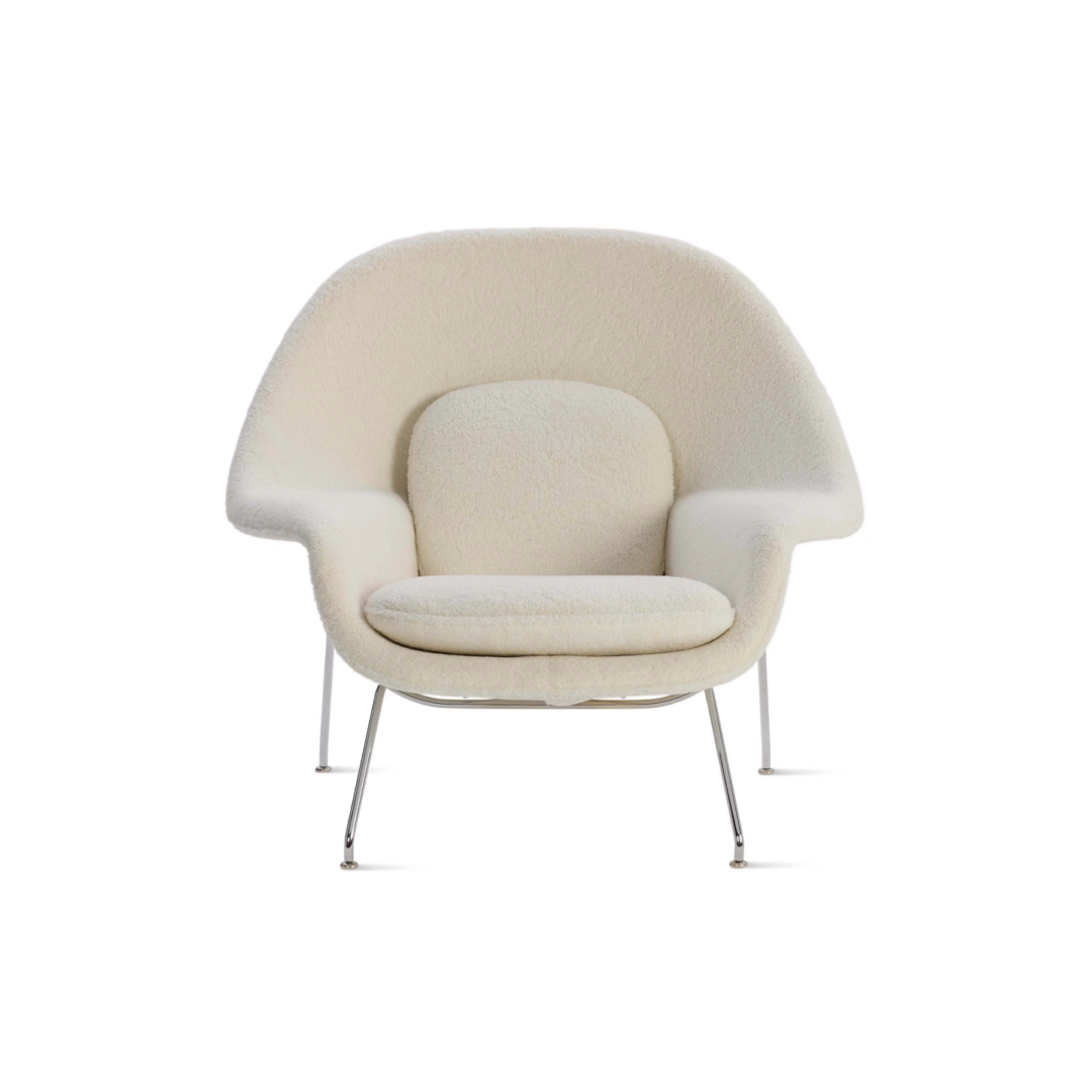Womb-Chair-Relax-Polished-Chrome-Puff-Cloud-1