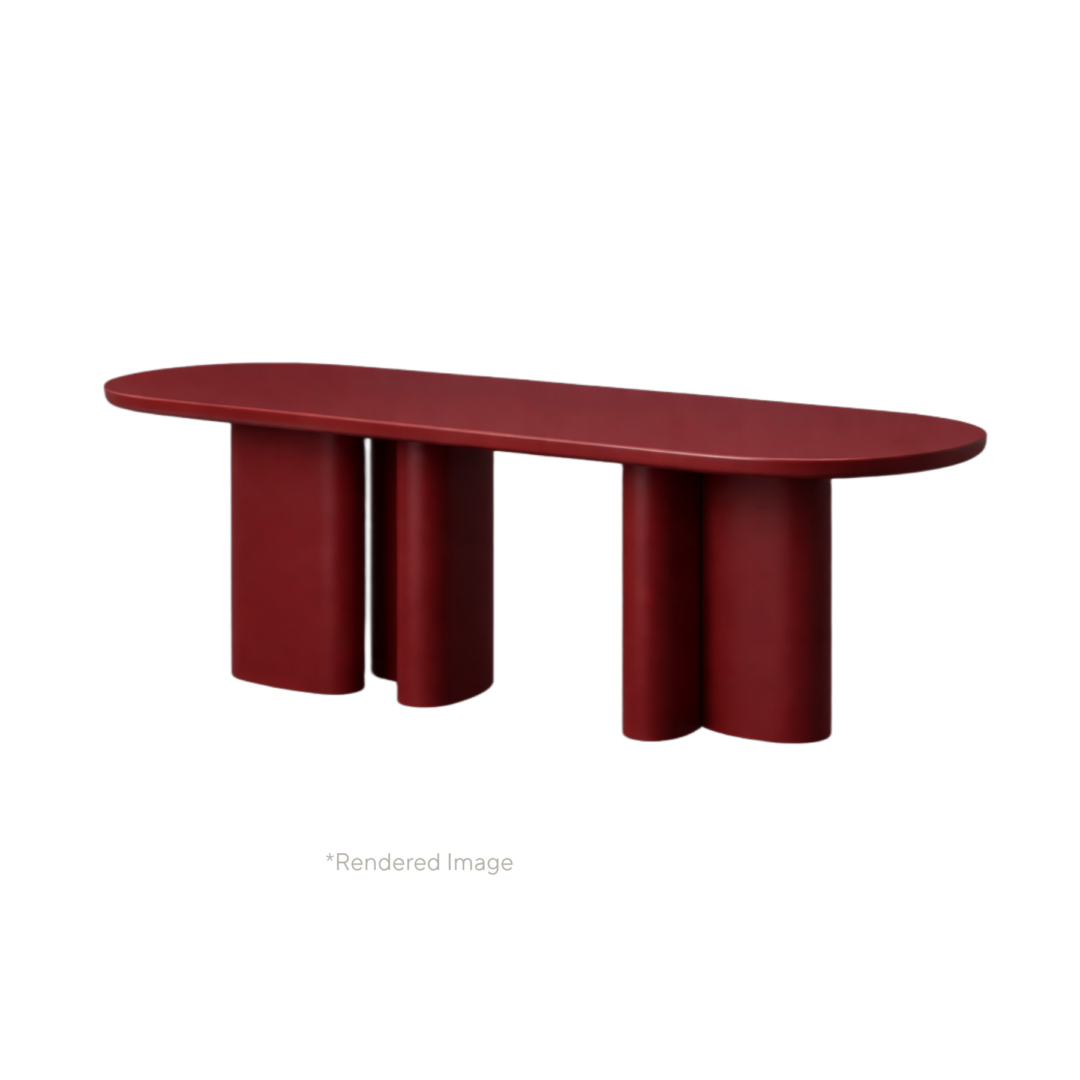 Bonbon 3 Legs Rectangular Dining Table