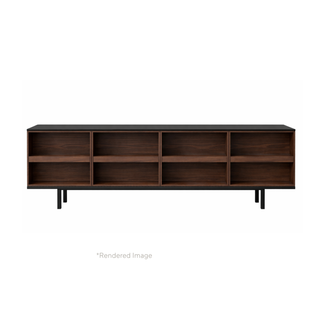 Ramblas-Sideboard-Lacquered-Antracite-with-Heat-Treated-Oak-Wood-Doors
