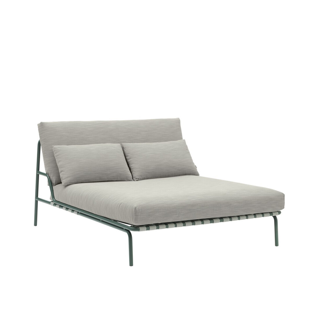 Settle-lounge-bed-ribbed-weave-2-dark-green-angle-muuto-5000x5000