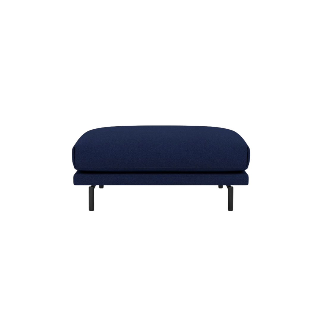 Rest-Pouf-Metal-Base-Hallingdal-764-Black