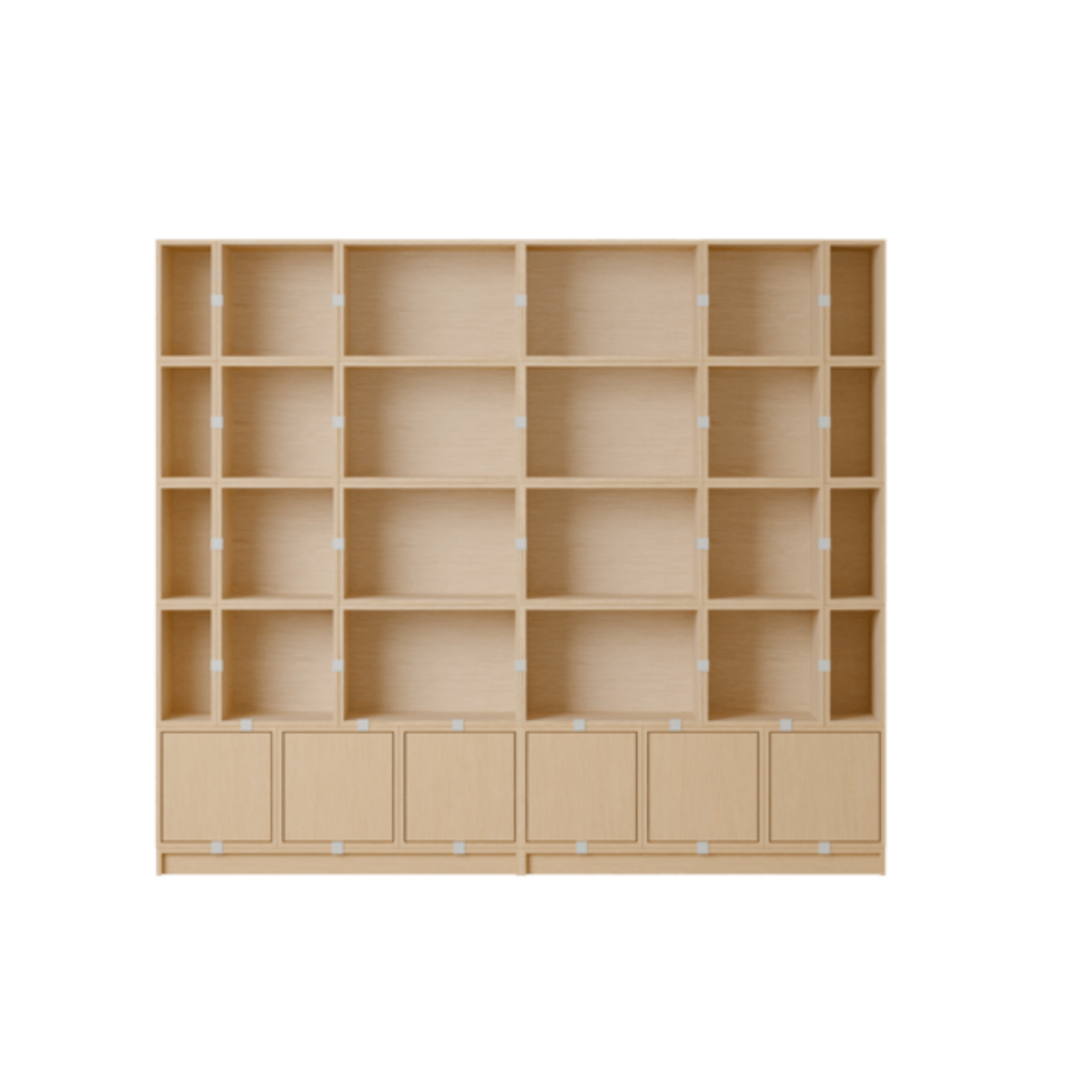 Stacked-Storage-System-Bookcase-Configuration-1-Oak